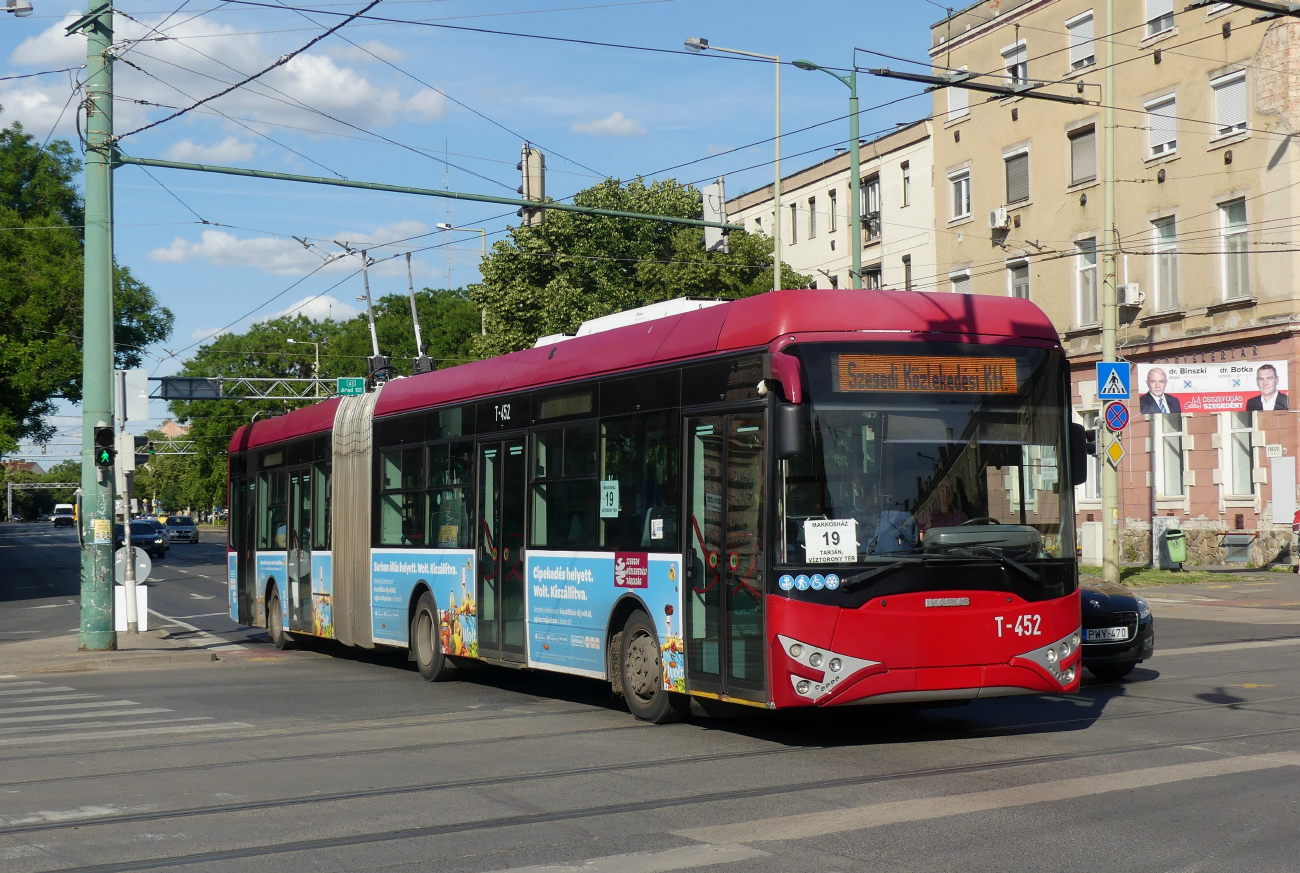 Сегед, Ikarus-Škoda Tr187.2 № T-452