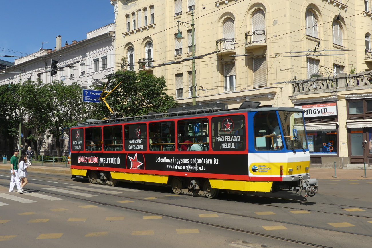 Сегед, Tatra T6A2 № 911