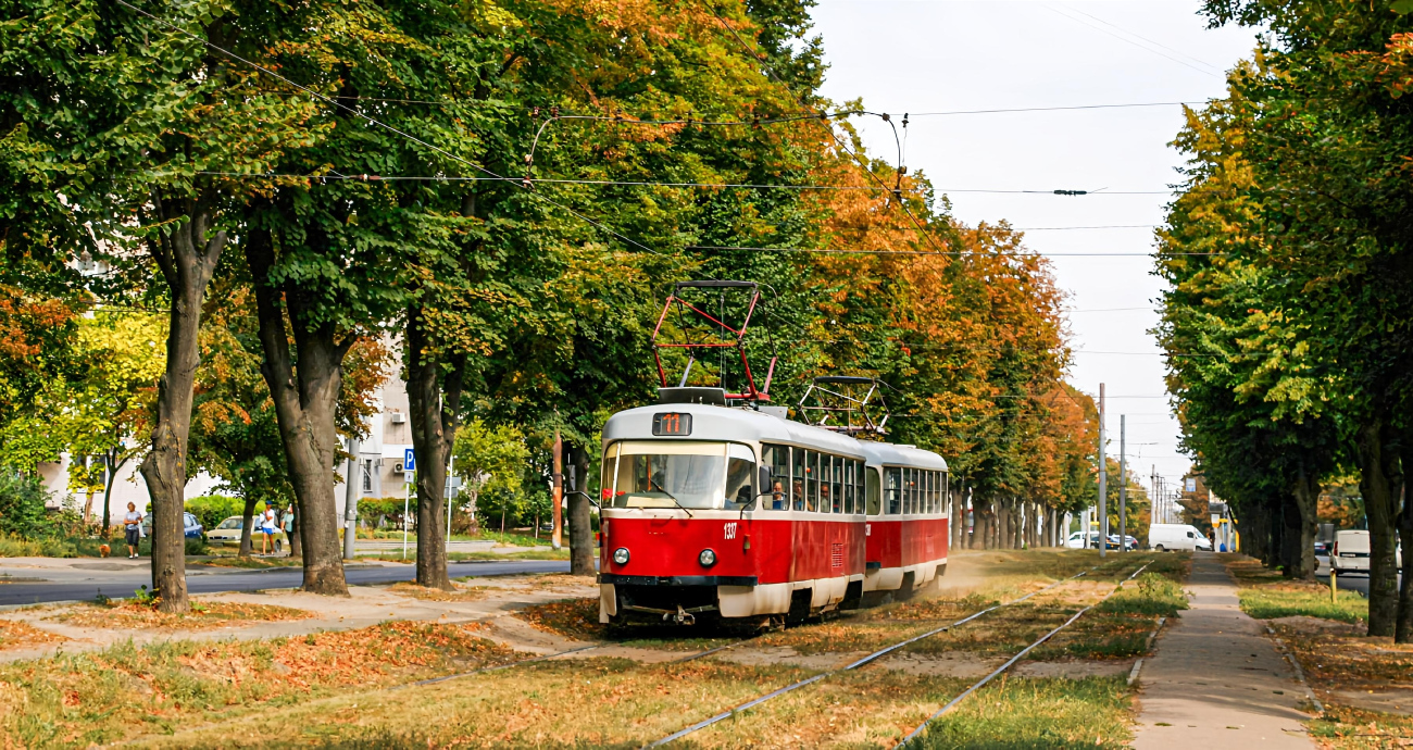 Днепр, Tatra T3SU № 1337