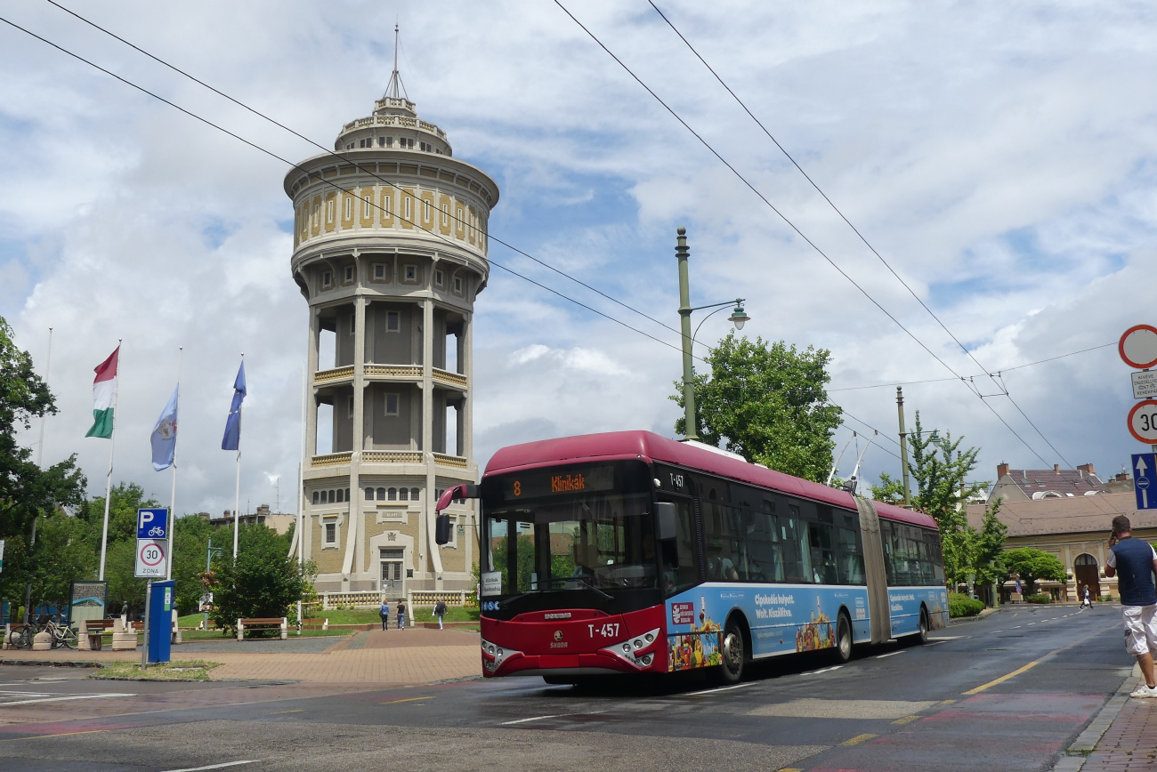 Сегед, Ikarus-Škoda Tr187.2 № T-457 Сегед, Ikarus-Škoda Tr187.2 № T-457