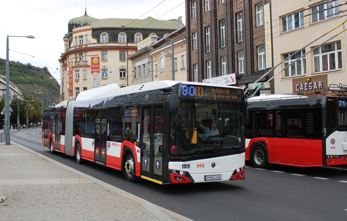 Усти-над-Лабем, Škoda 27Tr Solaris IV № 666