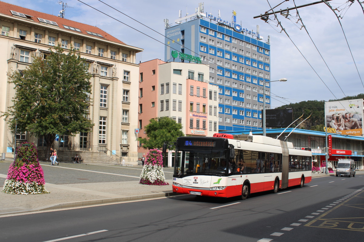 Uście nad Łabą, Škoda 27Tr Solaris III Nr 618