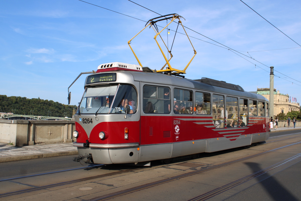 Прага, Tatra T3R.PLF № 8264
