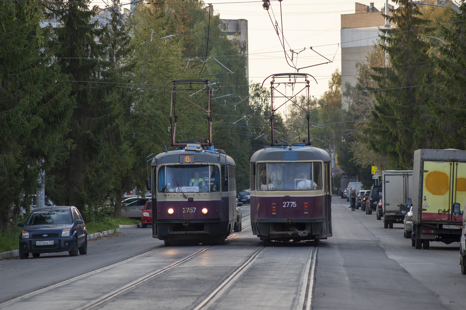 Нижний Новгород, МТТЕ № 2757; Нижний Новгород, МТТЧ № 2775 Нижний Новгород, МТТЕ № 2757; Нижний Новгород, МТТЧ № 2775