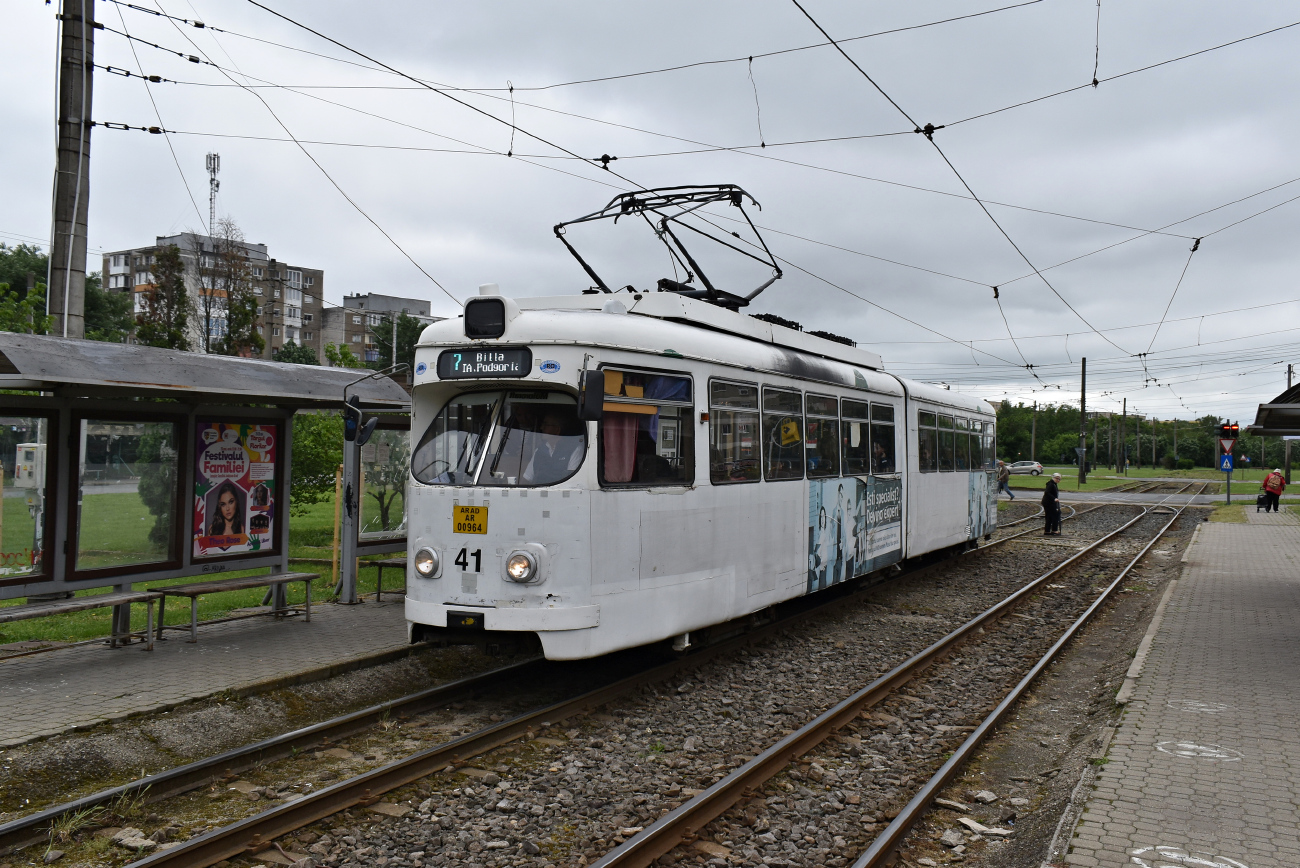 Арад, Duewag GT6 № 41