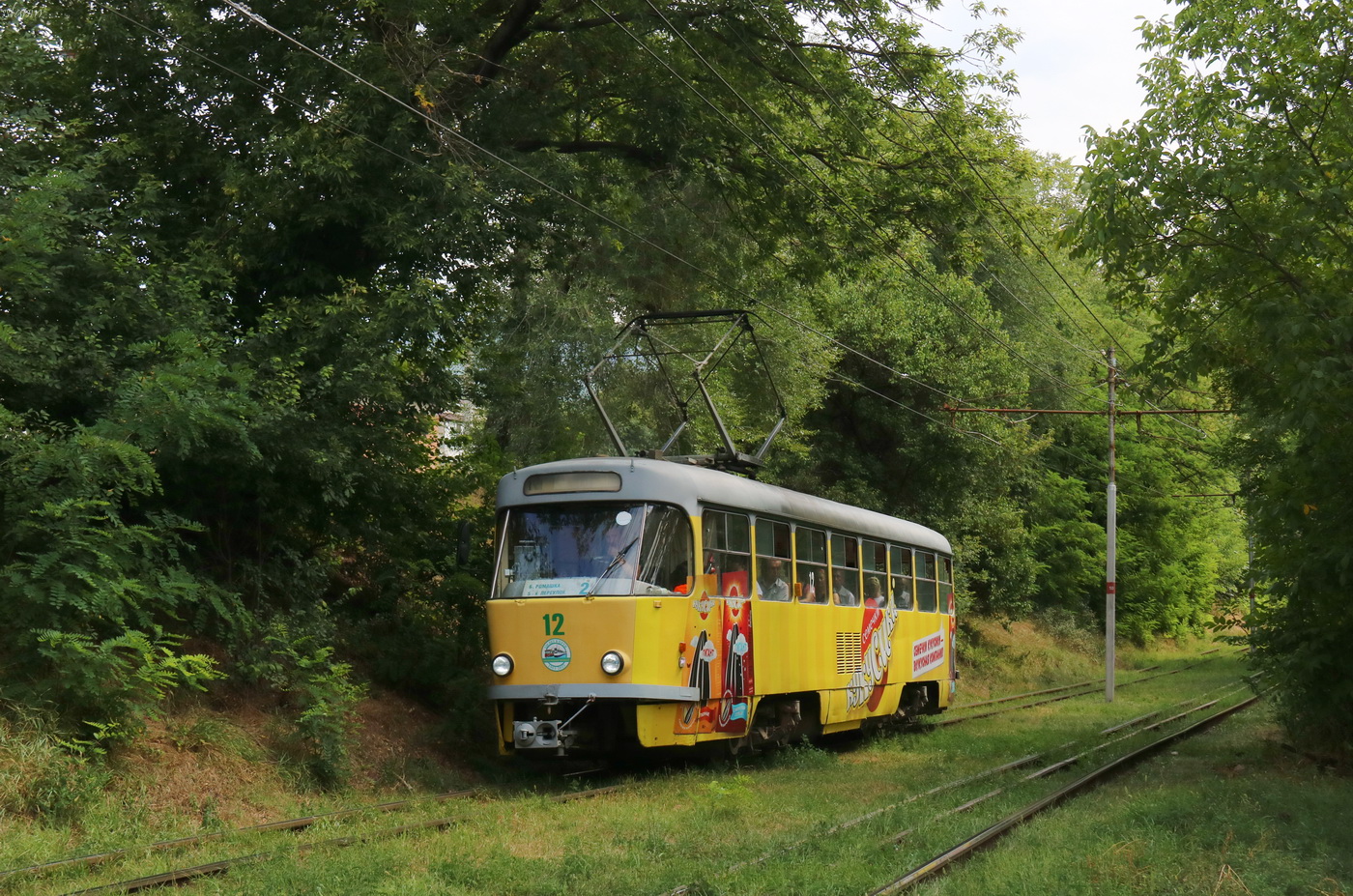 Пятигорск, Tatra T4D № 12