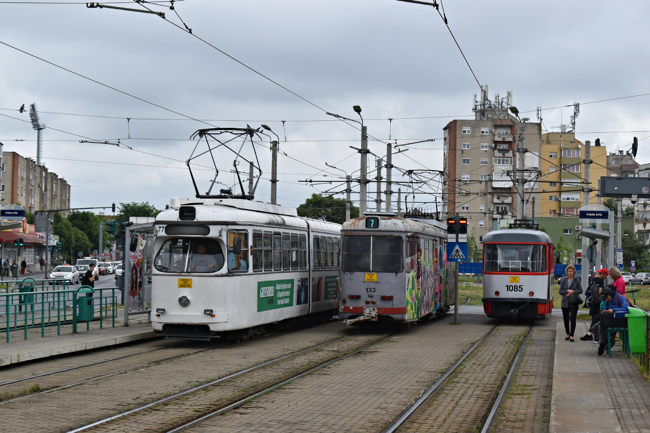 Арад — Трамвайные линии и инфраструктура