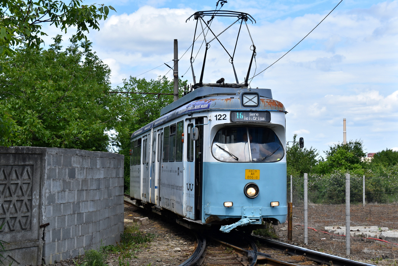 Arad, Duewag GT6 Nr. 0122