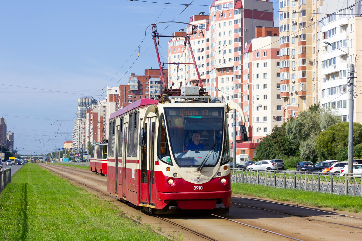 Санкт-Петербург, 71-134А (ЛМ-99АВН) № 3910