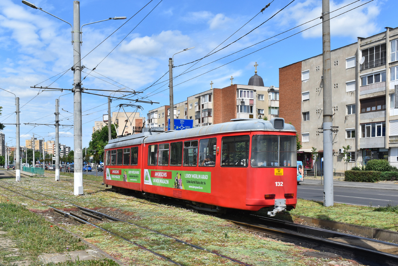 Арад, Duewag GT6 № 0132