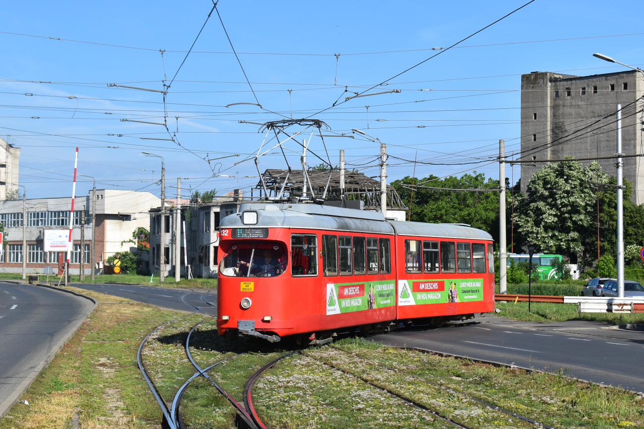 Арад, Duewag GT6 № 0132