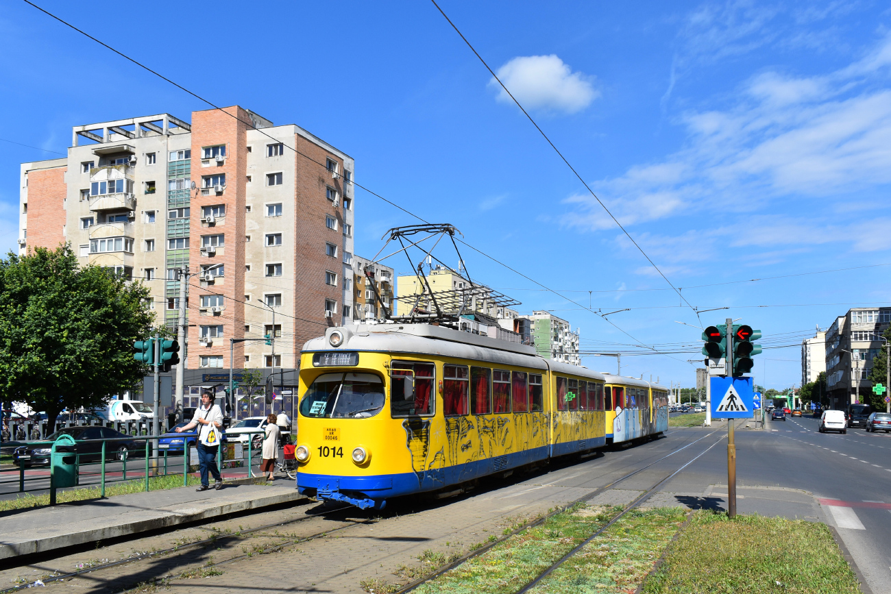 Арад, Duewag ET6 № 1014