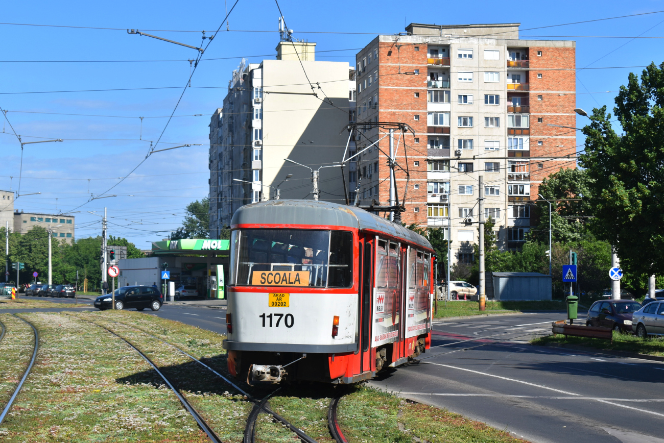 Арад, Tatra T4D № 1170