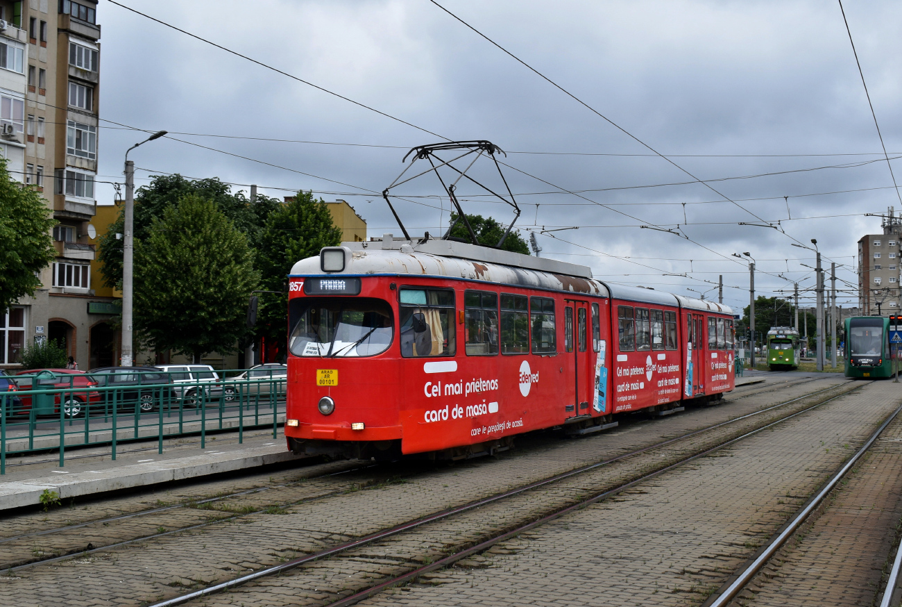 Арад, Duewag GT8 № 1857