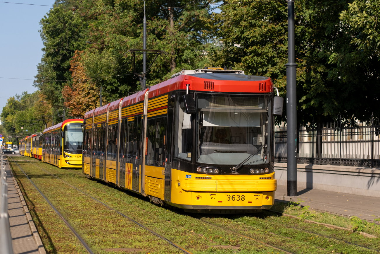 Varšava, PESA Jazz 128N č. 3638; Varšava — Accidents and other incidents