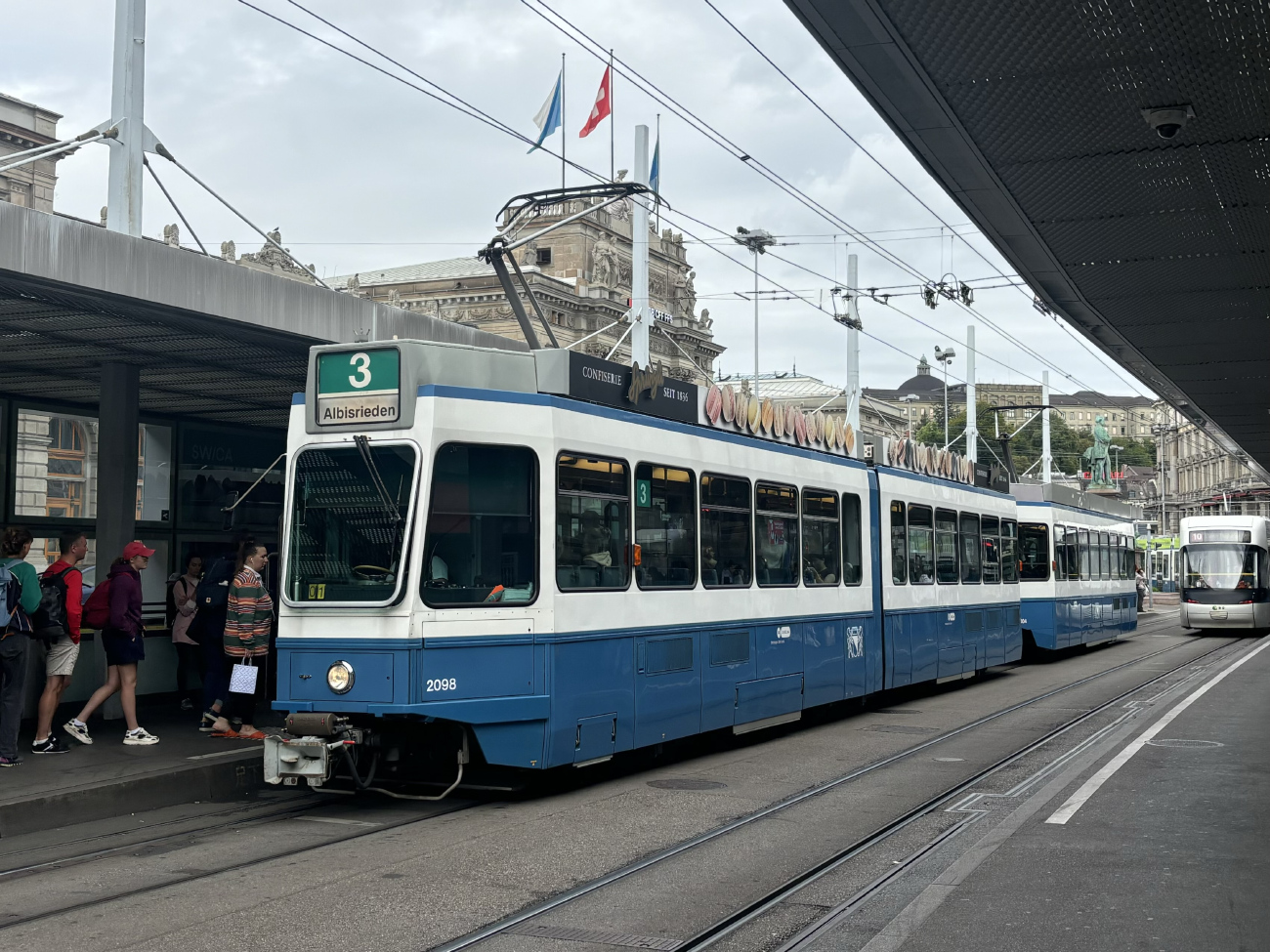 Цюрих, SWP/SIG/BBC Be 4/6 "Tram 2000" № 2098