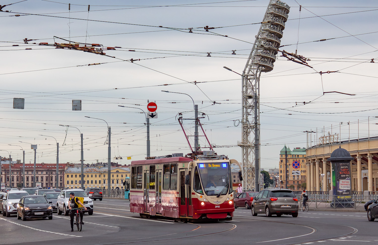 Санкт-Петербург, 71-134А (ЛМ-99АВН) № 3910