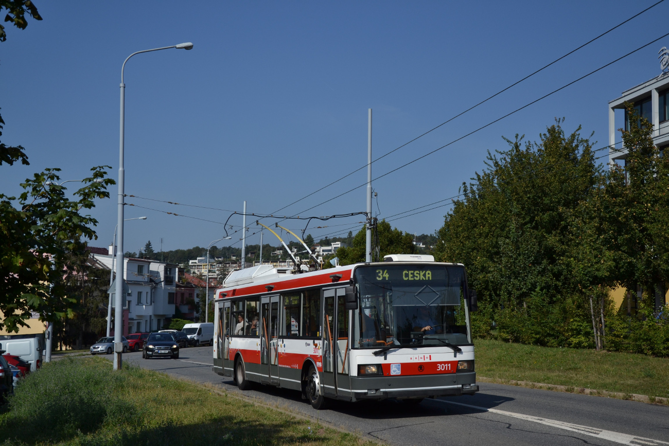 Брно, Škoda 21Tr № 3011