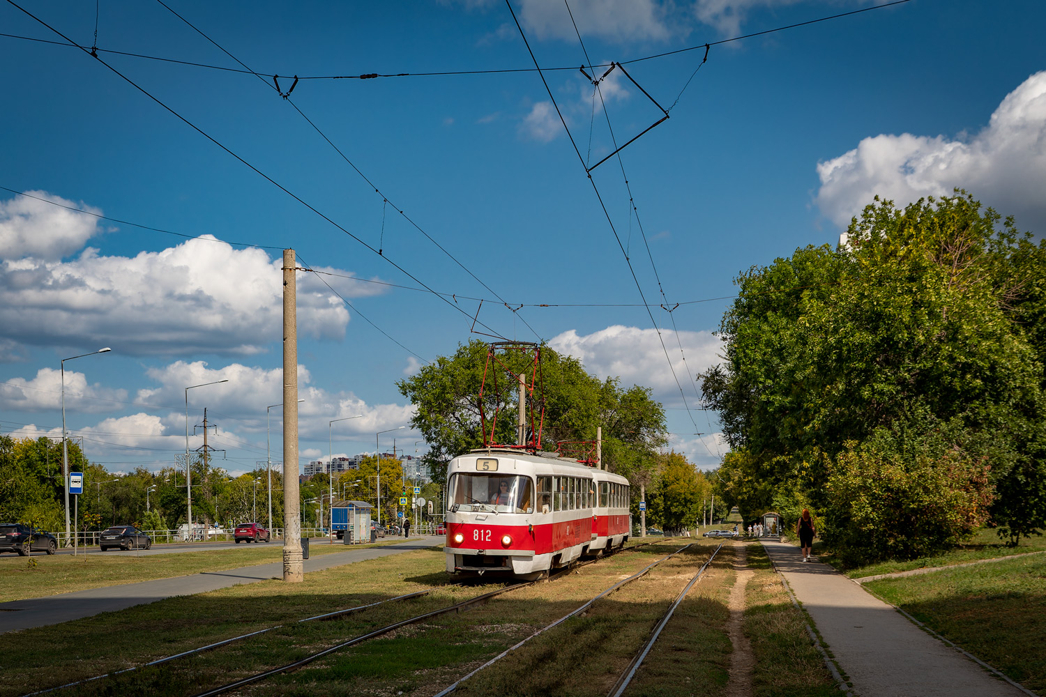 Самара, Tatra T3SU № 812