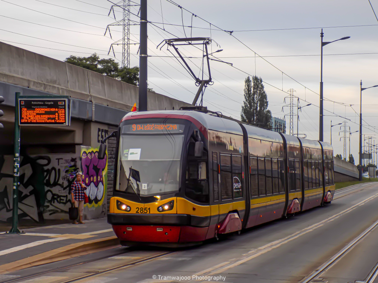 Lodzė, PESA Tramicus 122N nr. 2851