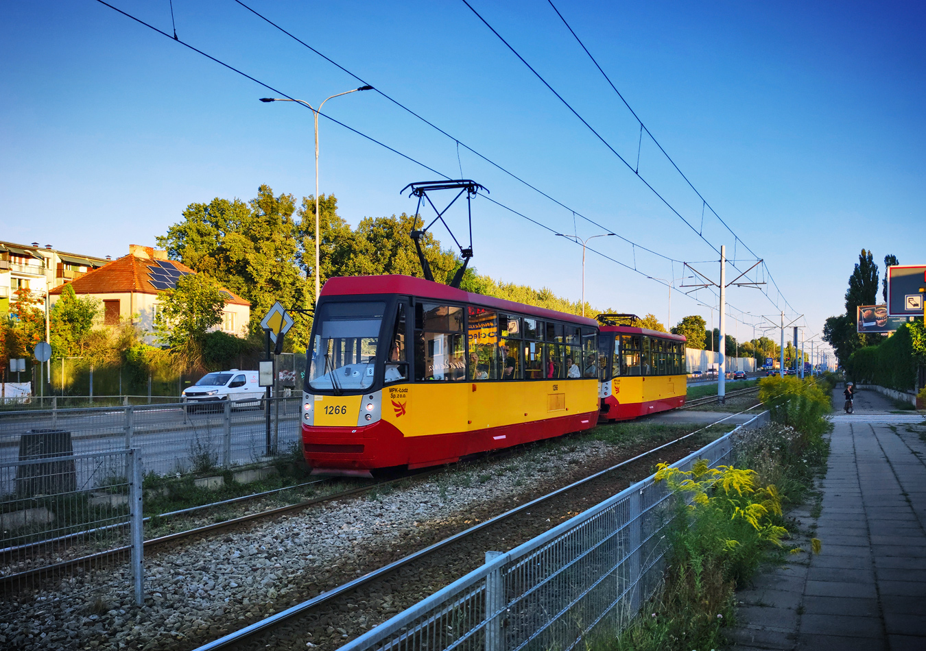 Лодзь, Konstal/MPK 805N-M12 № 1266