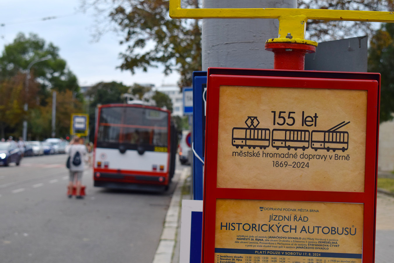 Брно — Oslavy 155 let MHD v Brně