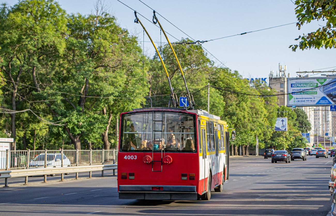 Одесса, Škoda 14Tr17/6M № 4003