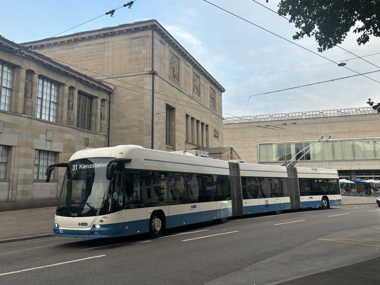 Цюрих, Hess lighTram 25 DC № 93