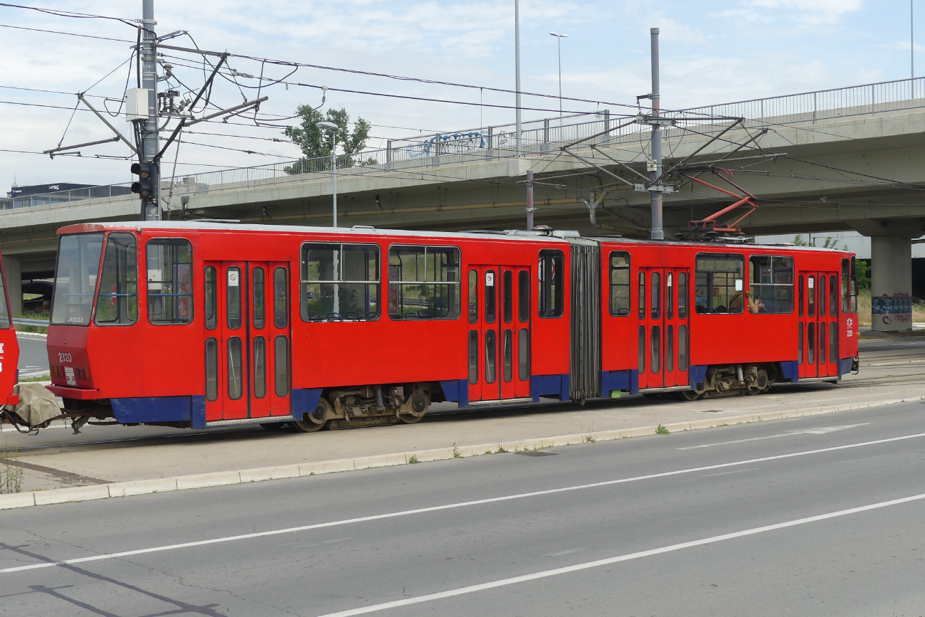 Белград, Tatra KT4YU-M № 2320