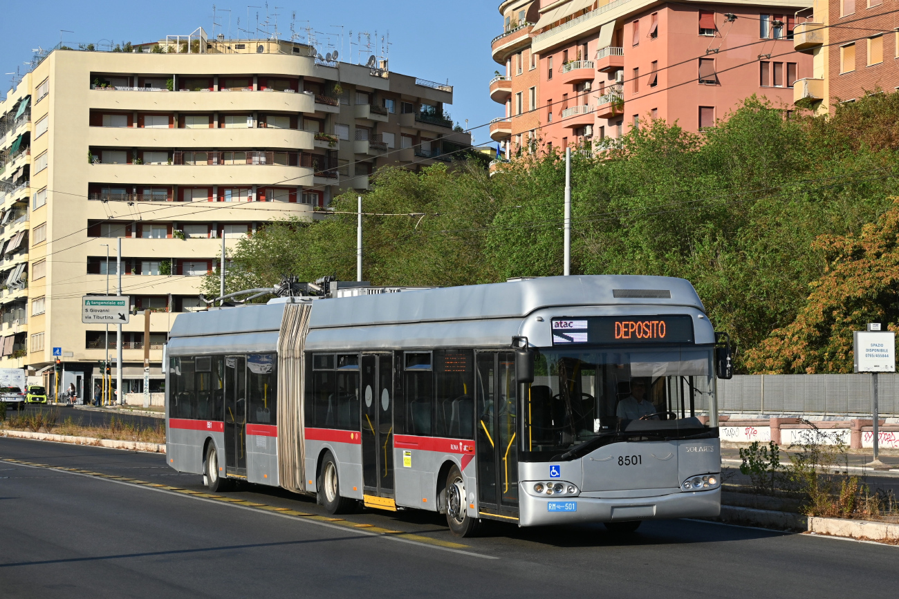 Рим, Solaris Trollino II 18 Ganz № 8501