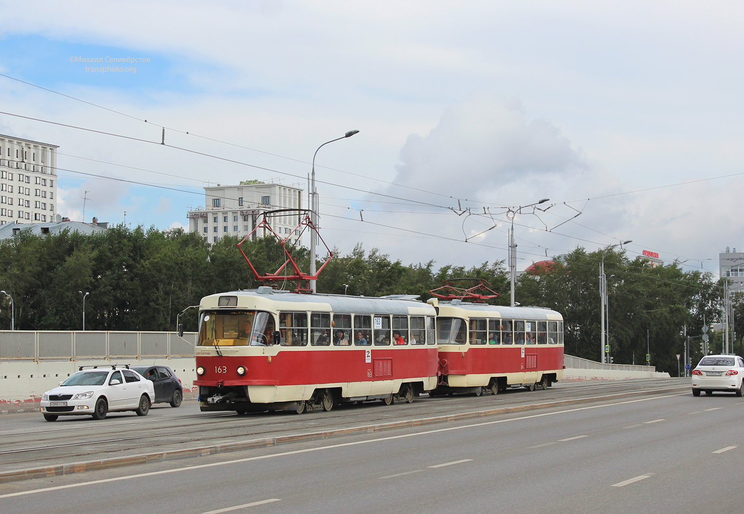 Екатеринбург, Tatra T3SU № 163
