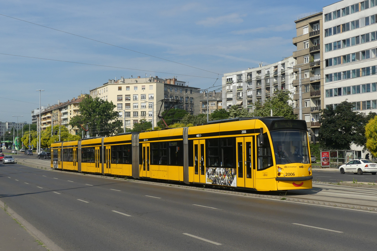 Будапешт, Siemens Combino Supra NF12B № 2006