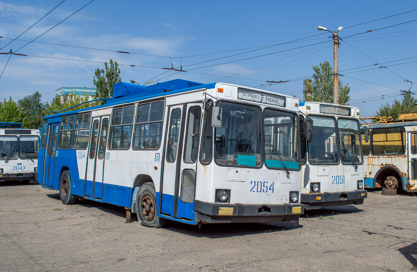 Донецк, ЮМЗ Т2 мод. 7 № 2054