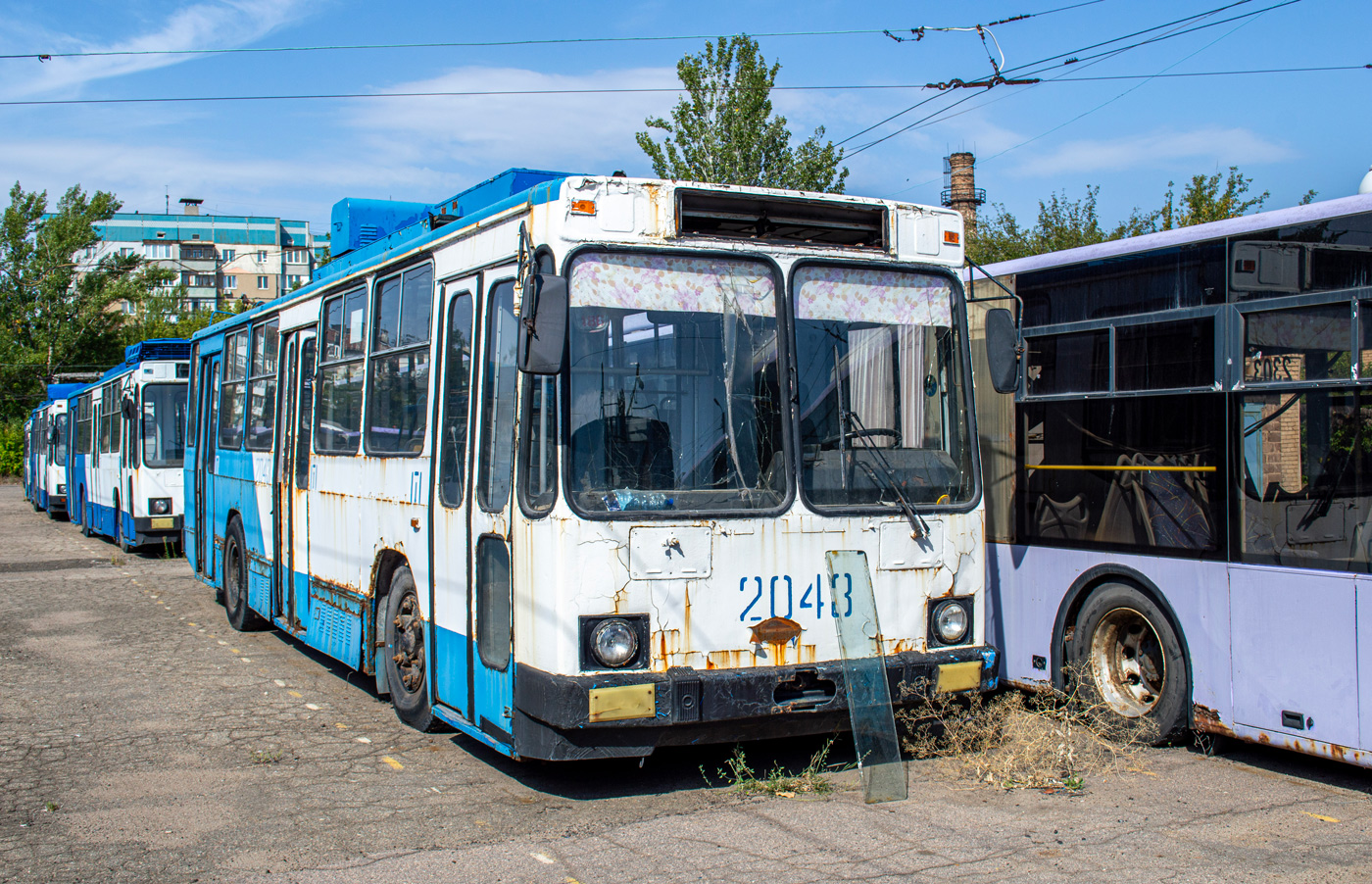 Донецк, ЮМЗ Т2 мод. 7 № 2043