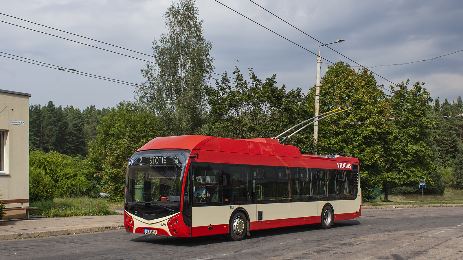 Вильнюс, Škoda 32Tr SOR № 1859