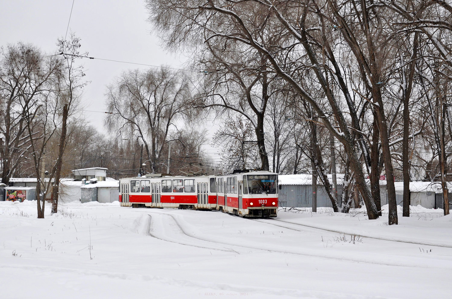 Самара, Tatra T6B5SU № 1003