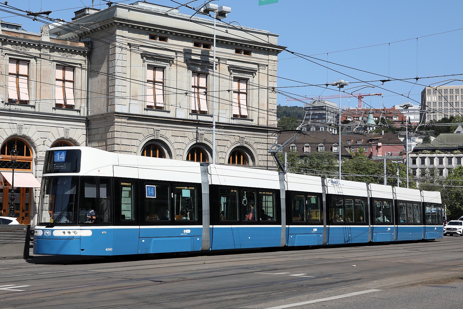 Цюрих, Alstom Flexity Zürich № 4040
