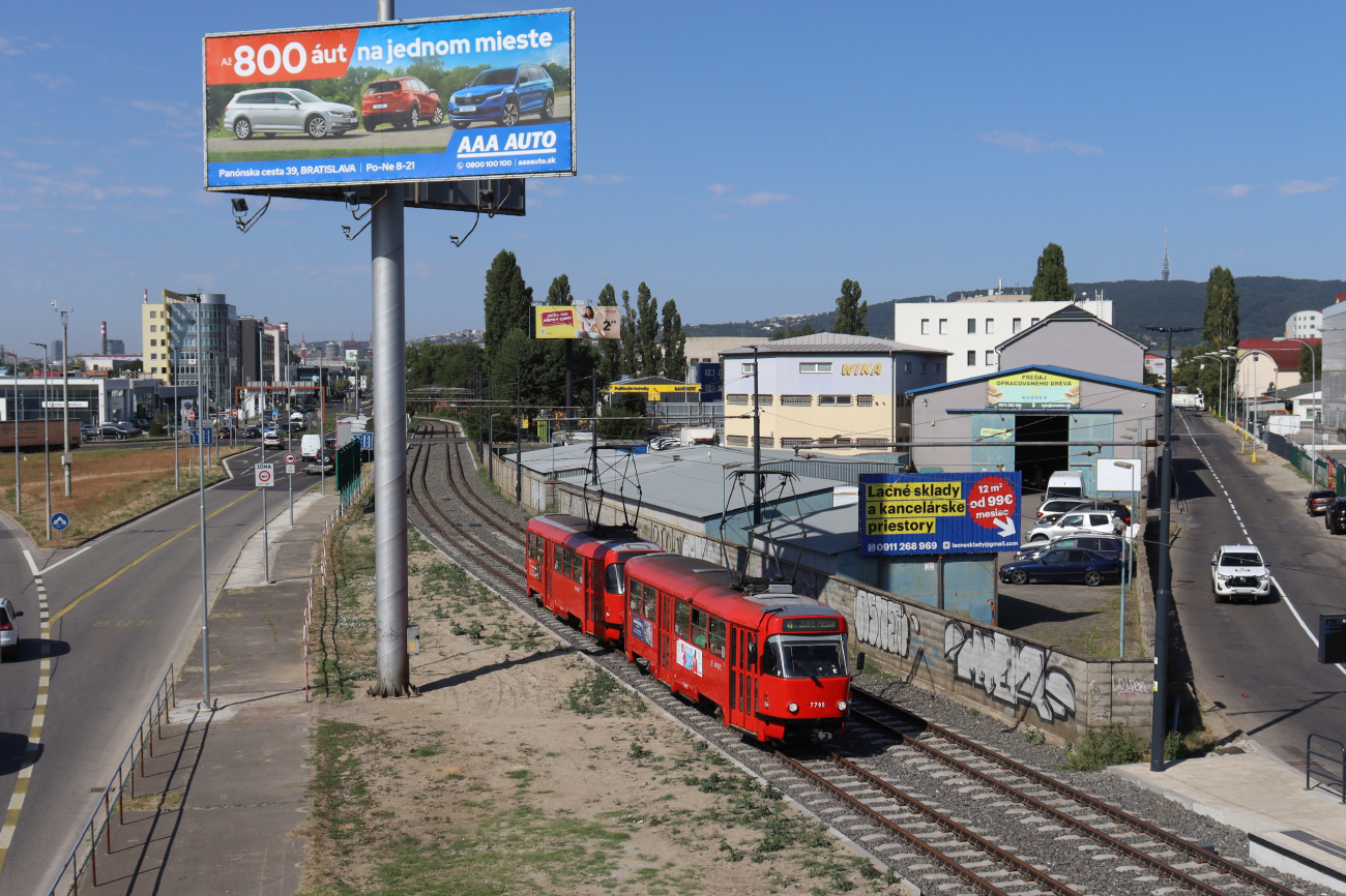 Братислава, Tatra T3P № 7795