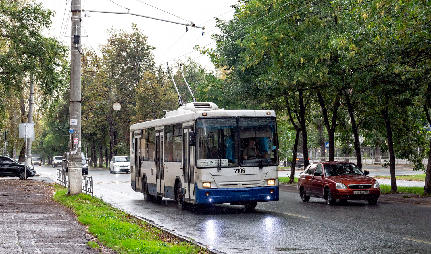 Уфа, НефАЗ-БТЗ 52765А № 2106