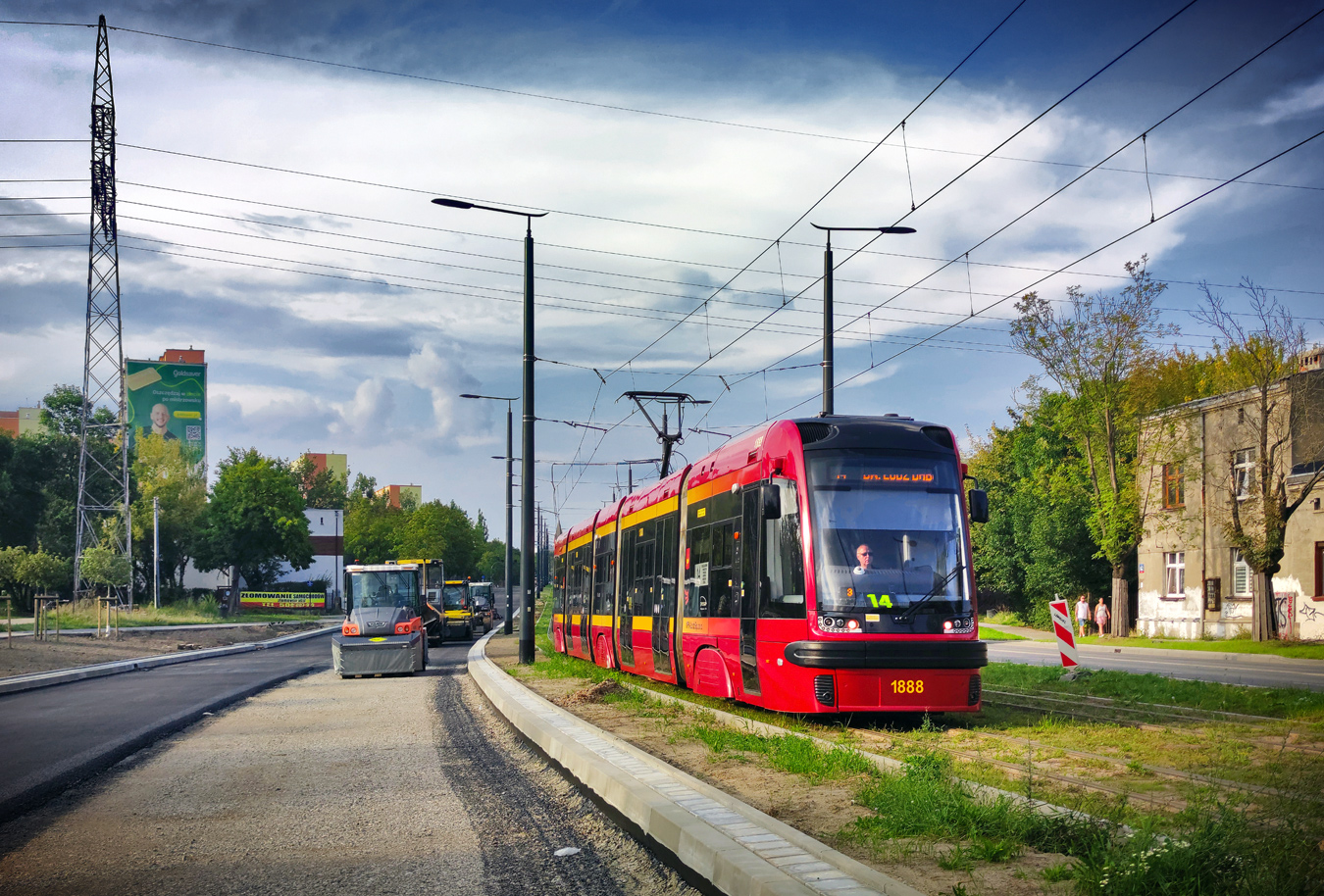Лодзь, PESA Swing 122NaL № 1888