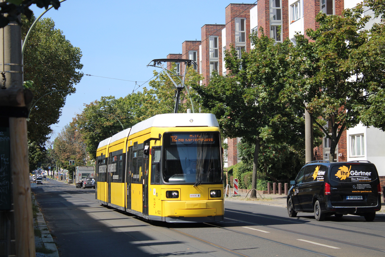 Berliin, BVG GT6U № 1522