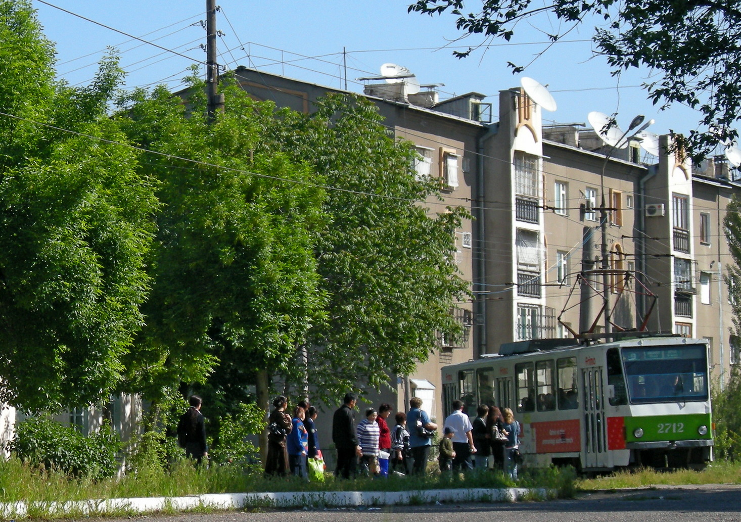 Ташкент, Tatra T6B5SU № 2712