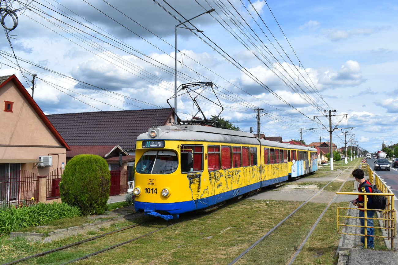 Арад, Duewag ET6 № 1014