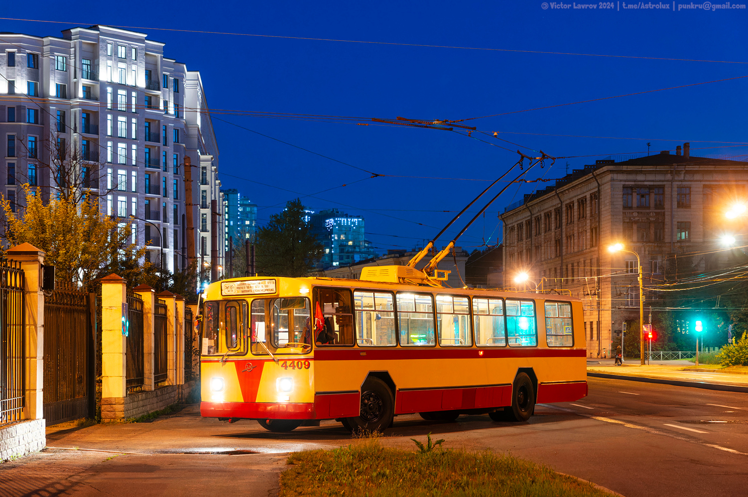 Санкт-Петербург, ЗиУ-682Б № 4409