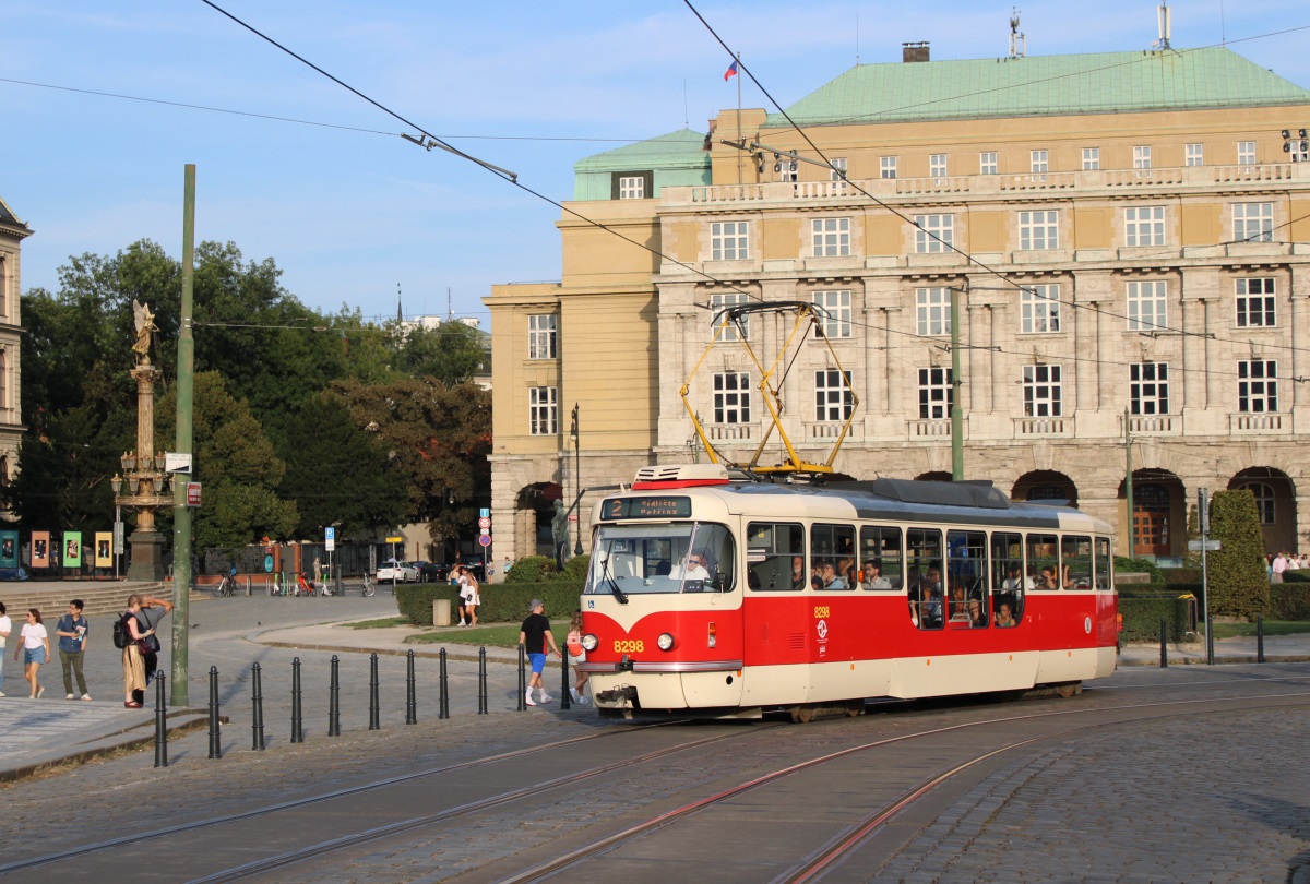 Прага, Tatra T3R.PLF № 8298