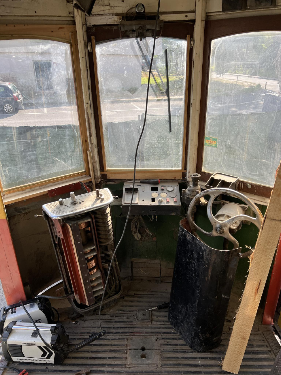 Lisbon, Stephenson 4-axle motor car nr. 349 Lisbon, Stephenson 4-axle motor car nr. 349