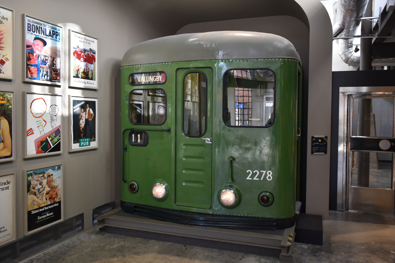 Stockholm, ASEA C2 № 2278; Stockholm — Miscellaneous photos; Stockholm — Tunnelbana — Rolling stock | Vagnar