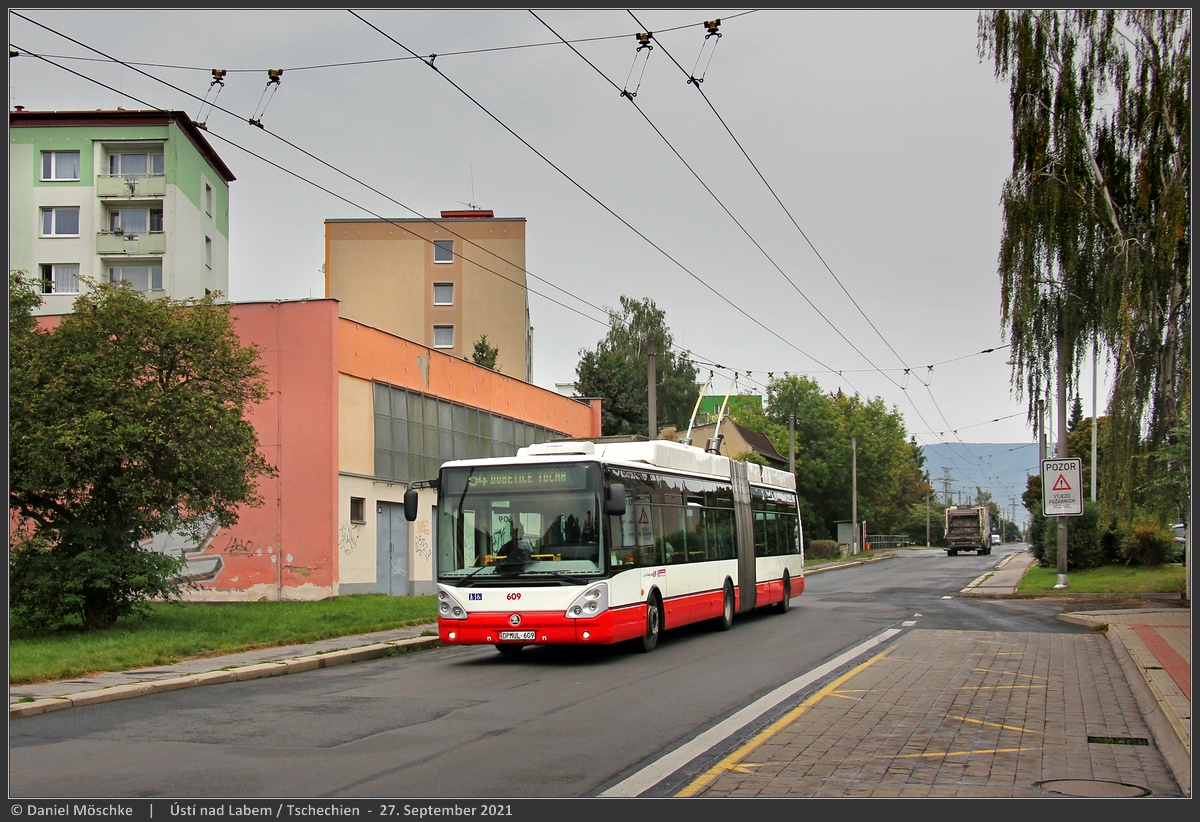 Ústí nad Labem, Škoda 25Tr Irisbus Citelis № 609