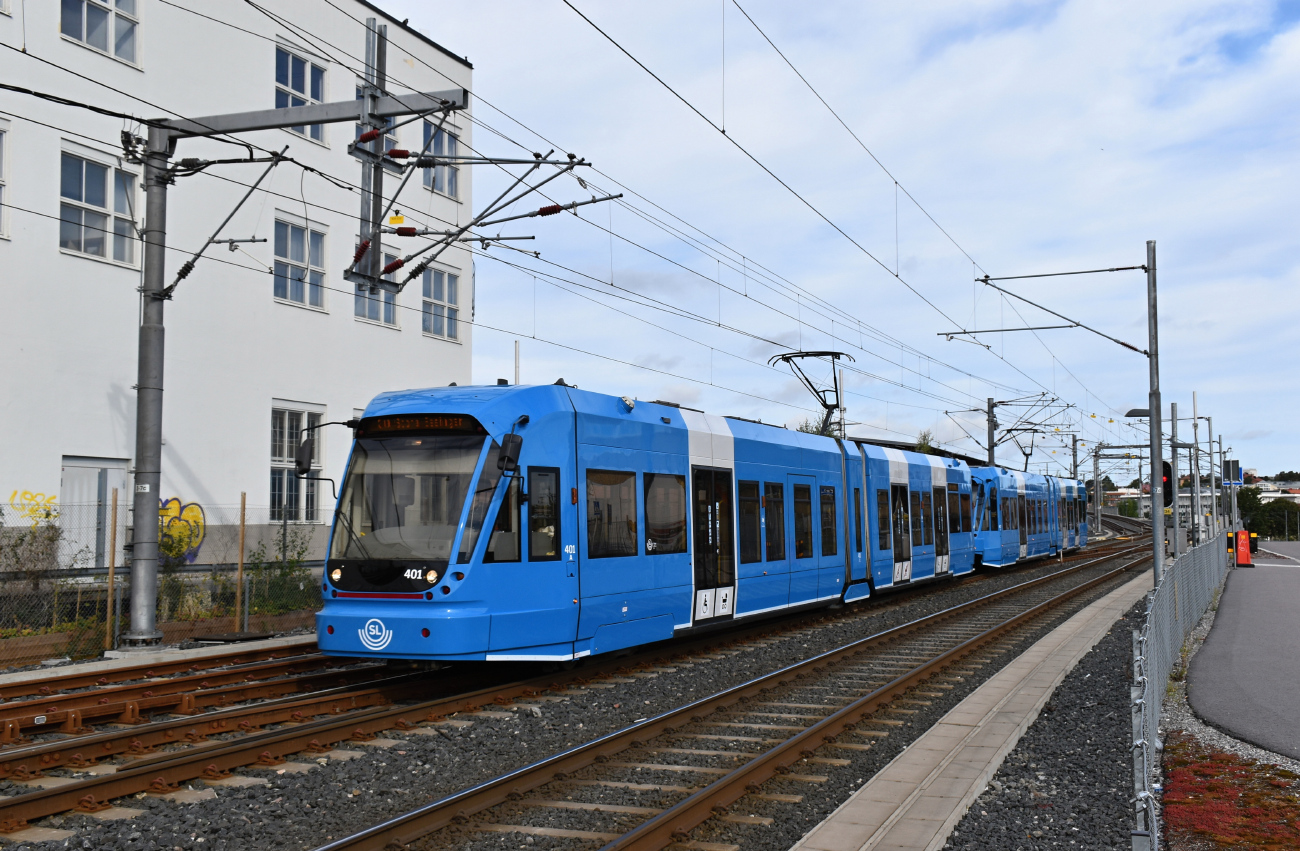 Stockholm, Bombardier Flexity Swift č. 401