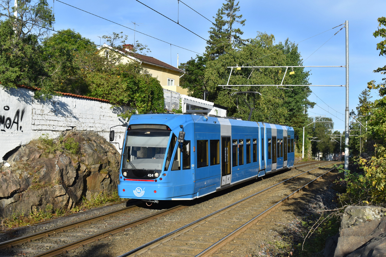 Стокгольм, Bombardier Flexity Swift № 414